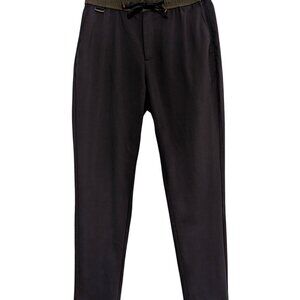 Scotch & Soda Amsterdam Mens Sz S Navy Green Fave Drawstring Pockets Taper Pants